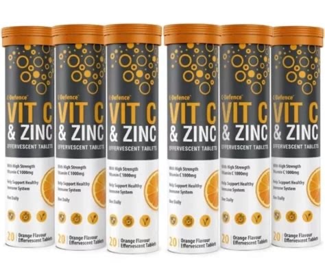Nutrinous Vit. C 1000 mg + Zinc Effervescent