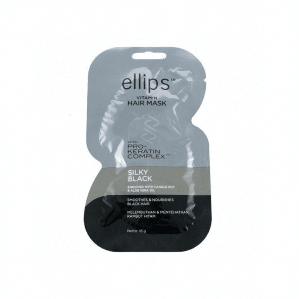 ELLIPS BLACK SILKY HAIR MASK 18 gr(24%)