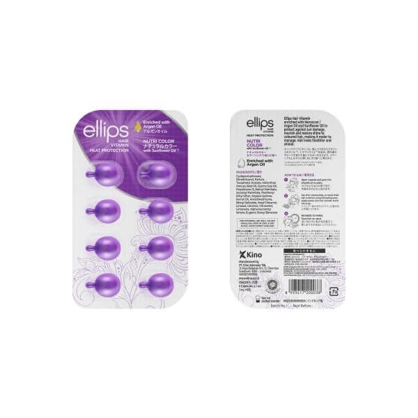 ELLIPS HAIR VITAMIN BLISTER NUTRI COLOUR  8 PCS(24%)